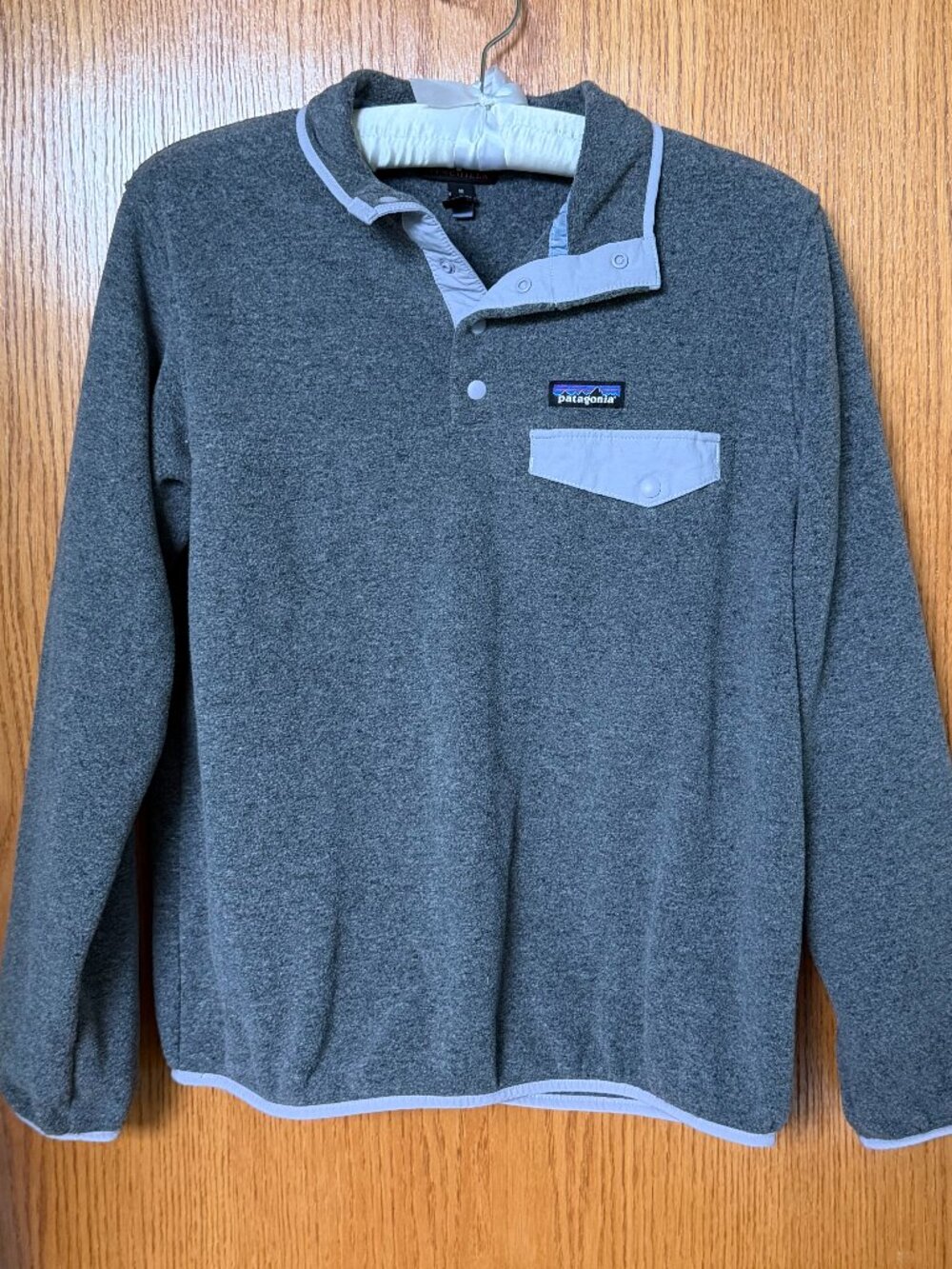 Patagonia Synchilla Snap-T Fleece Pullover Gray Women's Medium
